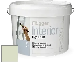 Краска Flugger Interior High Finish 5 матовая акриловая краска-грунт цвет 3522 