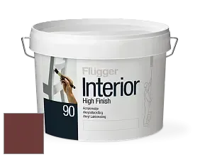 Краска Flugger Interior High Finish 90 акриловая глянцевая эмаль цвет NCS S 5540-Y90R 