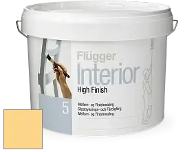Краска Flugger Interior High Finish 5 матовая акриловая краска-грунт цвет 2336 