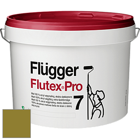 Краска Flugger Flutex Pro 7 матовая краска цвет NCS S 3560-G70Y 