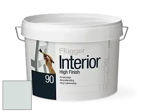 Краска Flugger Interior High Finish 90 акриловая глянцевая эмаль цвет 4483 