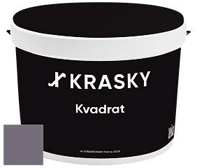 Краска X2B Kvadrat X Krasky матовая краска для потолков глубокого чёрного цвета цвет IN-764 
