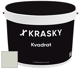 Краска X2B Kvadrat X Krasky матовая краска для потолков глубокого чёрного цвета цвет NCS S 1505-G50Y 