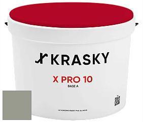 Краска X Pro 10 X Krasky матовая краска для стен и потолков цвет NCS S 4005-G50Y 