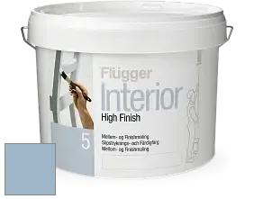 Краска Flugger Interior High Finish 5 матовая акриловая краска-грунт цвет NCS S 2020-R90B 