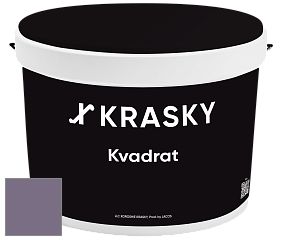 Краска X2B Kvadrat X Krasky матовая краска для потолков глубокого чёрного цвета цвет NCS S 5020-R50B 