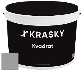 Краска X2B Kvadrat X Krasky матовая краска для потолков глубокого чёрного цвета цвет NCS S 4000-N 
