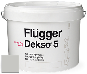 Краска Flugger Dekso 5 матовая краска цвет 5333 