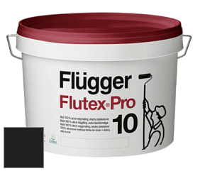 Краска Flugger Flutex Pro 10 матовая моющаяся краска цвет RAL 8022 