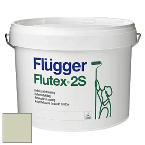 Краска Flugger Flutex 2S глубоко матовая краска цвет NCS S 1510-G60Y 
