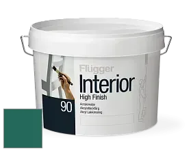 Краска Flugger Interior High Finish 90 акриловая глянцевая эмаль цвет NCS S 5040-B80G 
