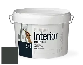 Краска Flugger Interior High Finish 90 акриловая глянцевая эмаль цвет NCS S 8505-G 