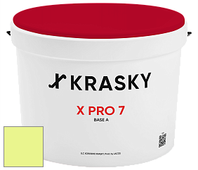 Краска X Pro 7 X Krasky матовая краска для стен и потолков цвет 1536 