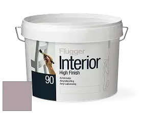 Краска Flugger Interior High Finish 90 акриловая глянцевая эмаль цвет NCS S 3010-R20B 
