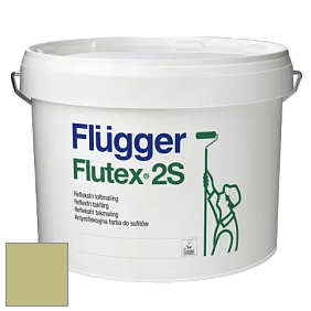 Краска Flugger Flutex 2S глубоко матовая краска цвет NCS S 2030-G60Y 