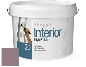 Краска Flugger Interior High Finish 20 акриловая полуматовая эмаль цвет 4417 