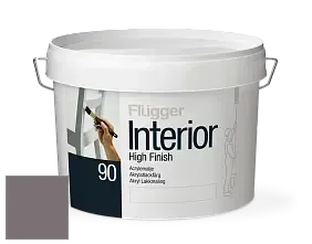 Краска Flugger Interior High Finish 90 акриловая глянцевая эмаль цвет NCS S 6005-R20B 