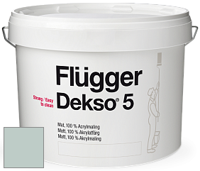 Краска Flugger Dekso 5 матовая краска цвет 4493 