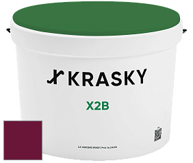 Краска X2B X Krasky глубокоматовая краска для потолков цвет RAL 4004 