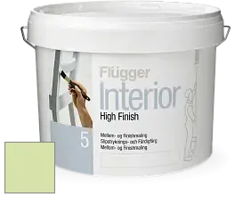Краска Flugger Interior High Finish 5 матовая акриловая краска-грунт цвет NCS S 0530-G40Y 