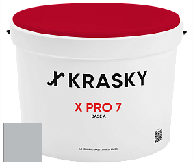 Краска X Pro 7 X Krasky матовая краска для стен и потолков цвет NCS S 2502-B 