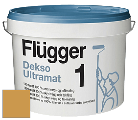 Краска Flugger Dekso 1 ультраматовая краска цвет 2348 