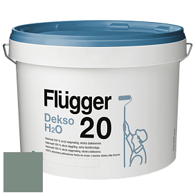 Краска Flugger Dekso H2O 20 полуматовая краска цвет 4497 