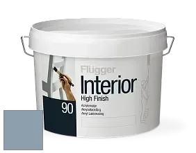 Краска Flugger Interior High Finish 90 акриловая глянцевая эмаль цвет 4466 