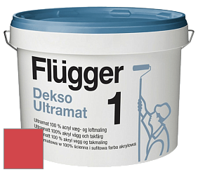 Краска Flugger Dekso 1 ультраматовая краска цвет 1418 