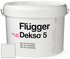 Краска Flugger Dekso 5 матовая краска цвет 5322 
