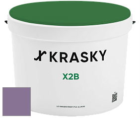 Краска X2B X Krasky глубокоматовая краска для потолков цвет NCS S 4030-R50B 