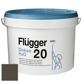 Краска Flugger Dekso H2O 20 полуматовая краска цвет 4348 
