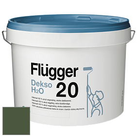 Краска Flugger Dekso H2O 20 полуматовая краска цвет RAL 6003 