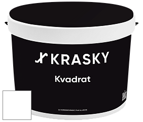 Краска X2B Kvadrat X Krasky матовая краска для потолков глубокого чёрного цвета цвет NO.76 