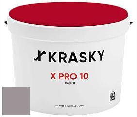Краска X Pro 10 X Krasky матовая краска для стен и потолков цвет NCS S 4005-R20B 