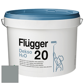 Краска Flugger Dekso H2O 20 полуматовая краска цвет RAL 7042 