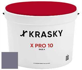 Краска X Pro 10 X Krasky матовая краска для стен и потолков цвет 4437 