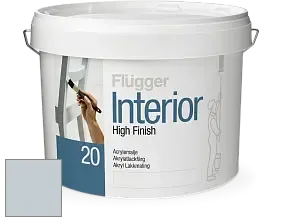 Краска Flugger Interior High Finish 20 акриловая полуматовая эмаль цвет 5534 