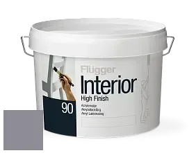 Краска Flugger Interior High Finish 90 акриловая глянцевая эмаль цвет 5476 