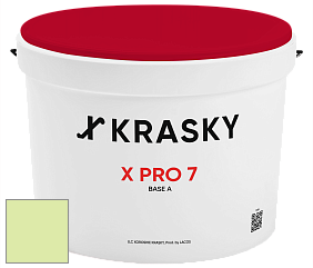 Краска X Pro 7 X Krasky матовая краска для стен и потолков цвет 2534 