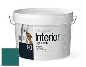 Краска Flugger Interior High Finish 90 акриловая глянцевая эмаль цвет NCS S 5040-B50G 