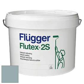 Краска Flugger Flutex 2S глубоко матовая краска цвет NCS S 3010-B30G 