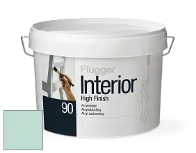 Краска Flugger Interior High Finish 90 акриловая глянцевая эмаль цвет NCS S 1015-B80G 