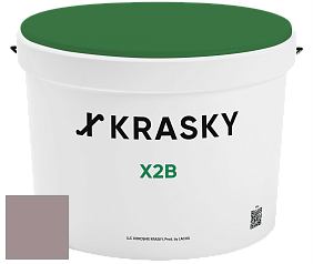 Краска X2B X Krasky глубокоматовая краска для потолков цвет NCS S 4010-R10B 