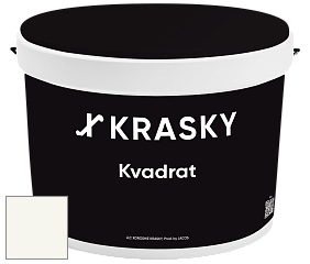 Краска X2B Kvadrat X Krasky матовая краска для потолков глубокого чёрного цвета цвет NO.68 