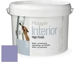 Краска Flugger Interior High Finish 5 матовая акриловая краска-грунт цвет 3446 