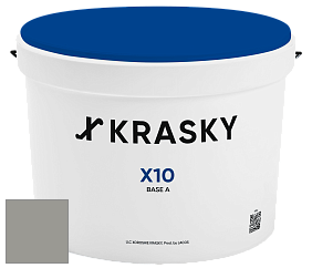 Краска X10 X Krasky шелковисто-матовая краска для стен и потолков цвет IN-708 