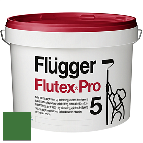 Краска Flugger Flutex Pro 5 матовая краска цвет RAL 6010 