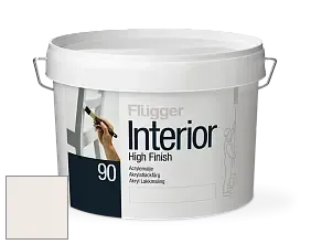 Краска Flugger Interior High Finish 90 акриловая глянцевая эмаль цвет NCS S 0502-Y50R 