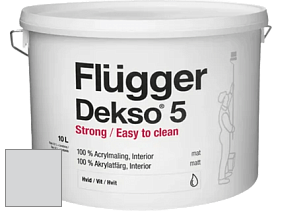 Краска Flugger Dekso 5 матовая краска цвет 5347 